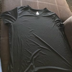Black activewear top